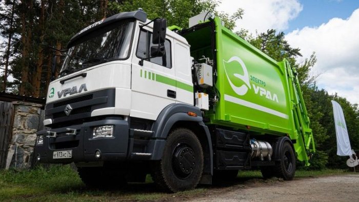 УралАЗ показал готовую модификацию своего «озеленённого» грузовика