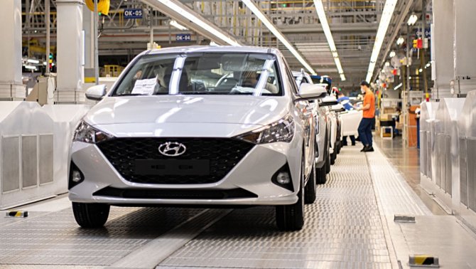 Производство Hyundai 