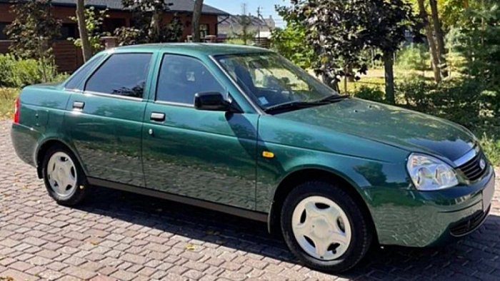 Почти новая Lada Priora доступна за 1 млн рублей