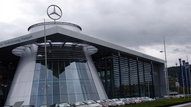 Mercedes-Benz штаб в Штутгарде