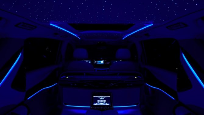 Voyah Dream First звездное небо