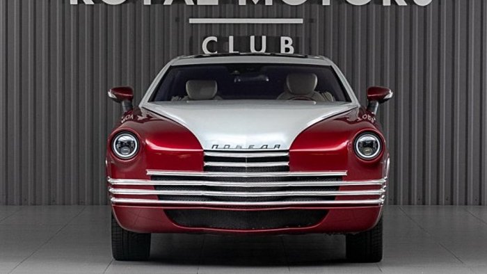 Переделанное под советскую "Победу" купе Mercedes-Benz CL продают за 10 млн рублей
