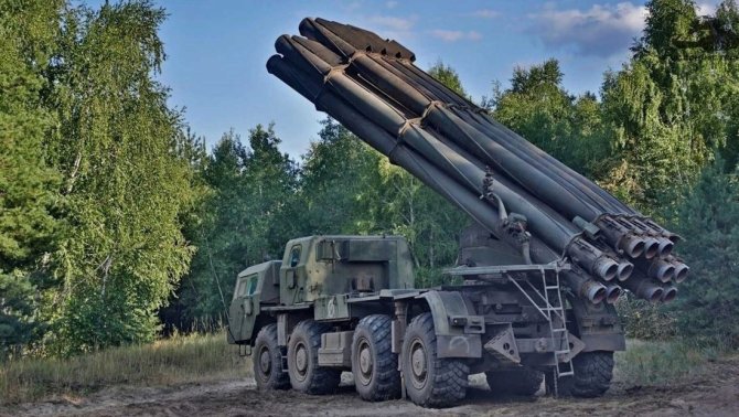 Реактивные системы залпового огня «Смерч»