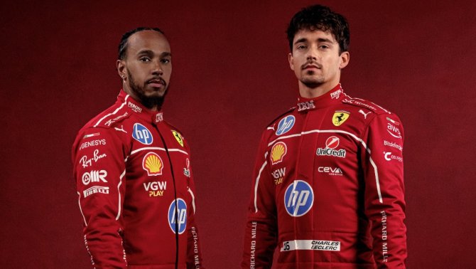 Командная тактика Ferrari вызвала конфликт между Леклером и Хэмилтоном на Гран-при Майами