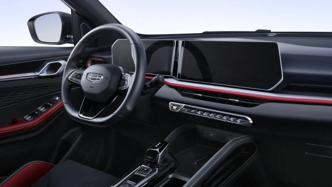 geely coolray салон