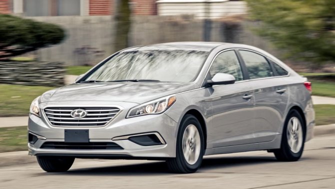 8 Hyundai Sonata 2017