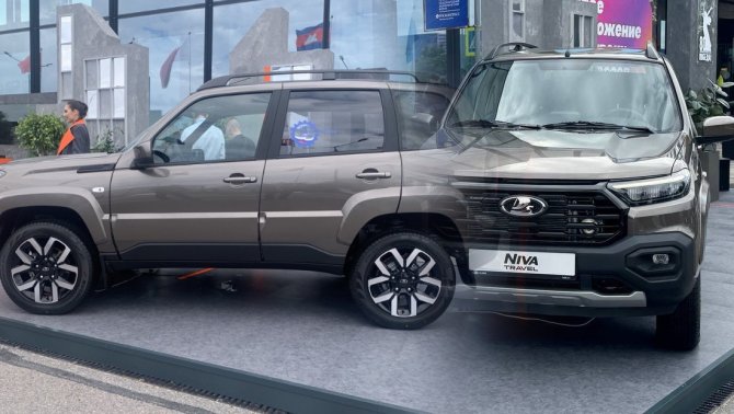 LADA NIVA TRAVEL на ПМЭФ