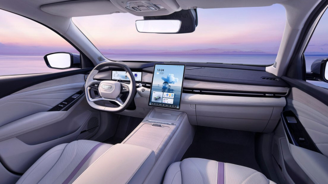 GEELY PREFACE салон