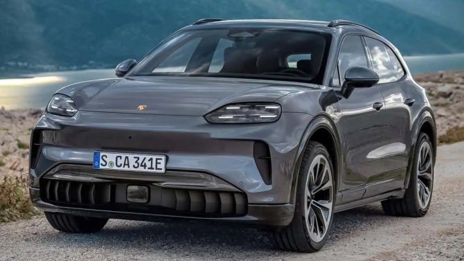 электрический Porsche Cayenne