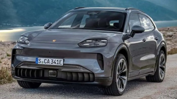Новый электрический Porsche Cayenne имеет мощность 1155 л.с. – правда, недолго
