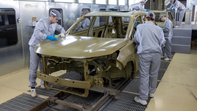 EVOLUTE сборка авто