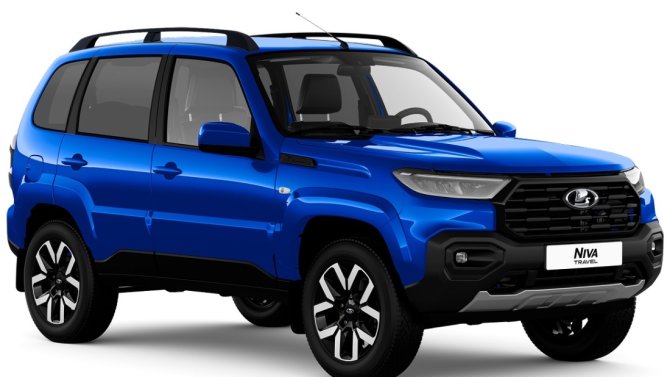 LADA NIVA Travel синий цвет Капитан