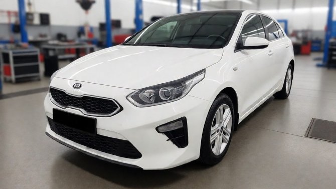 Киа Сид после замены масла робота в автотехцентре