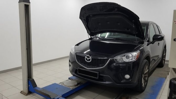 Диагностика Mazda в автотехцентре