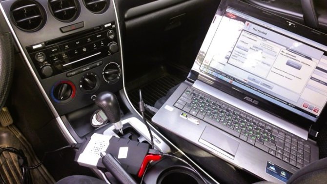 Компьютерная диагностика Mazda