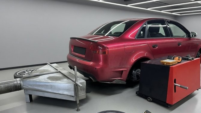 Диагностика ходовой части Audi