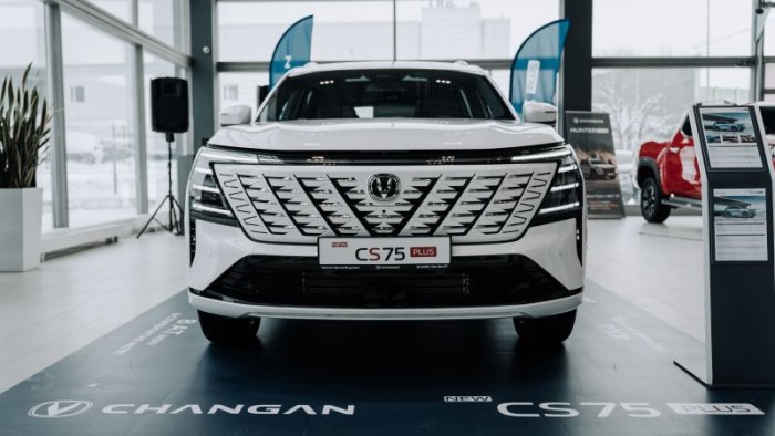 В Чанган Центр Внуково прошла презентация нового кроссовера CHANGAN CS75PLUS AWD 
