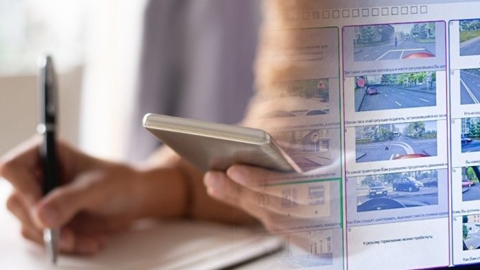 В МВД предложили не выдавать водительские права за списывание с телефона