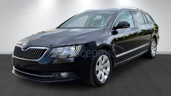 Skoda Superb после замены амортизаторов в автотехцентре