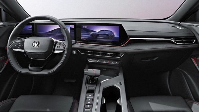 Changan CS35 MAX салон
