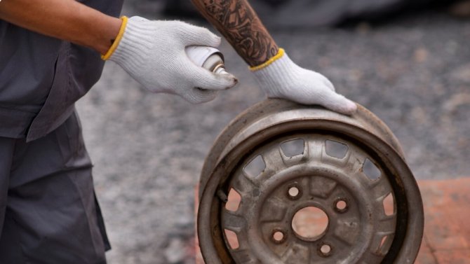 очистка тормозных дисков от ржавчины