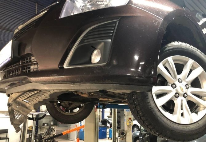 Подготовка к ремонту АКПП Chevrolet