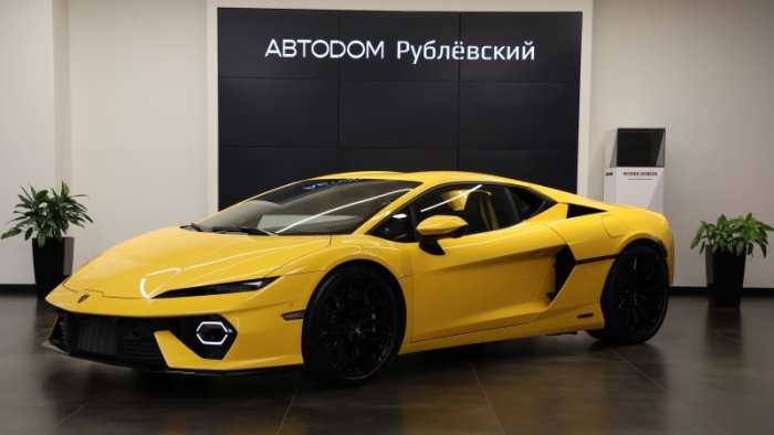 Эксклюзивная премьера: спорткар Lamborghini Темерарио / Temerario доступен в АВТОДОМ Рублевский